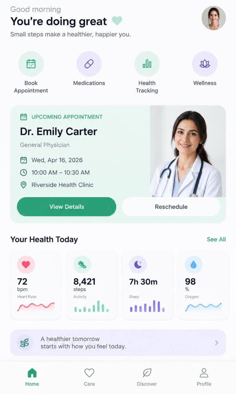 Mobile App Interface