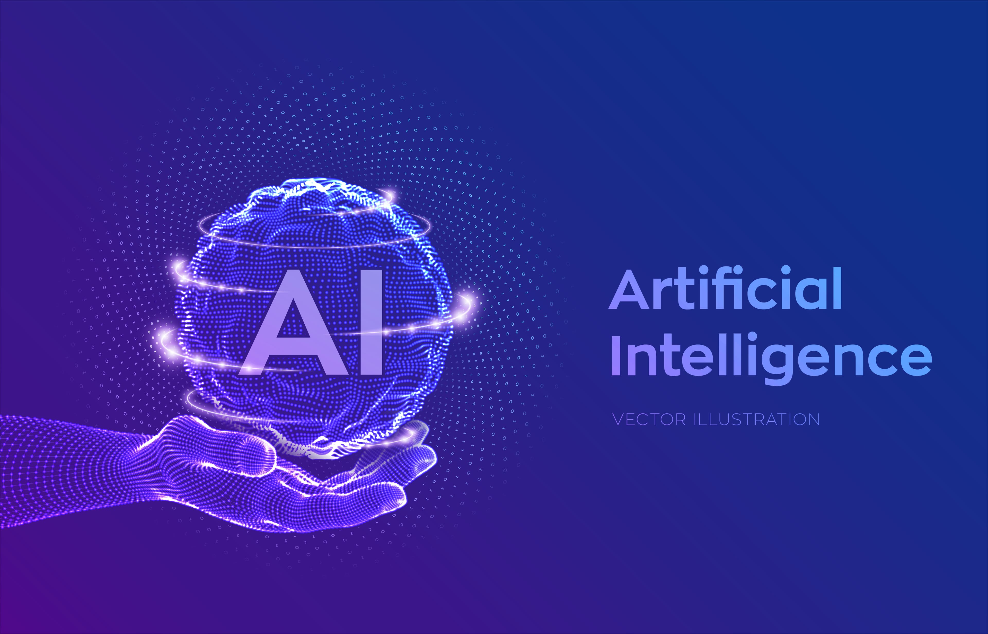 AI & Machine Learning workspace mockup